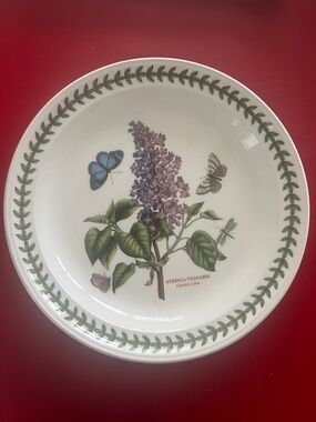 Portmeirion Botanic Garden Syringa Garden Lilac 8 ½” Salad Plate(s) England